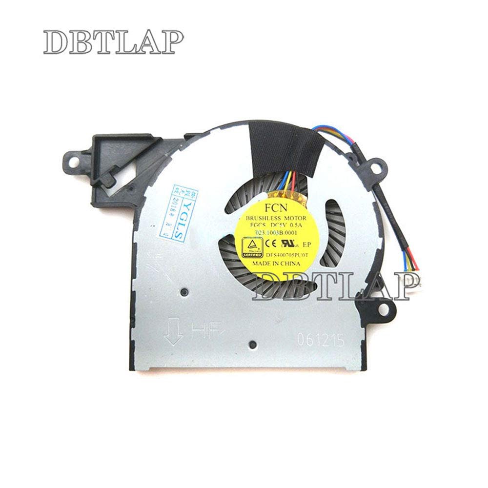 DBTLAP Cooling Fan Compatible for HP Pavilion x360 13-S 13-S150sa 13-S000 13-S100 13-S121CA CPU Fan P/N: 809825-001