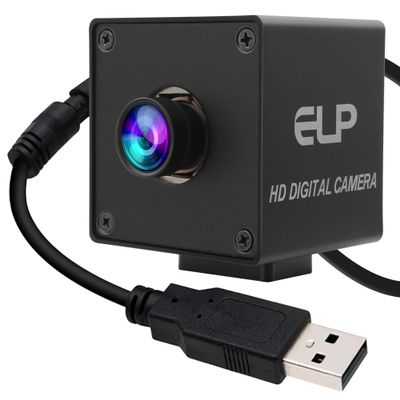 8mp USB Camera for Computer Wide Angle PC Camera 180degree Fisheye Lens Webcam Mini UVC USB2.0 Web Camera IMX179 USB with Camera 4K USB Security CCTV Camera for Raspberry Pi Mac Jetson Nano