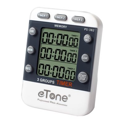 eTone 3 Channel Timer Counter Darkroom Developing Countdown Clock Processing Equipment Film Camera Accessories