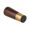 Wooden Sofa Legs Furniture Wooden Support Legs with Pure Copper Foot Set of 4 Walnut Color 10/12/15/18cm (10cm) view 3