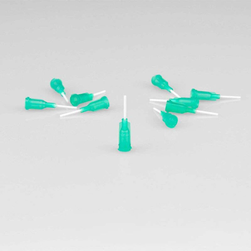J Concepts Inc. Glue tip Needles Medium bore - Green 10pc JCO8124 Electric Car/Truck Option Parts