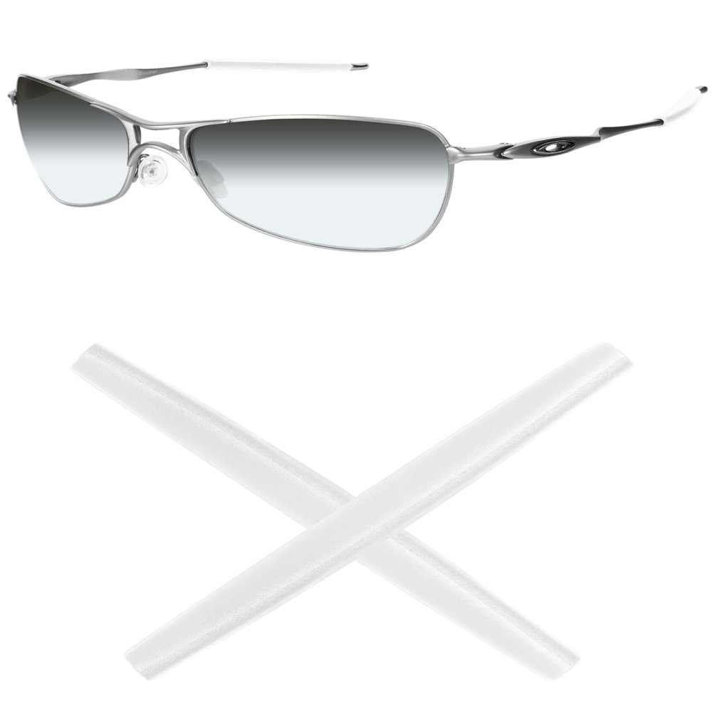Mryok Replacement Earsocks for Oakley Crosshair New 2012 OO4060 Sunglass - White