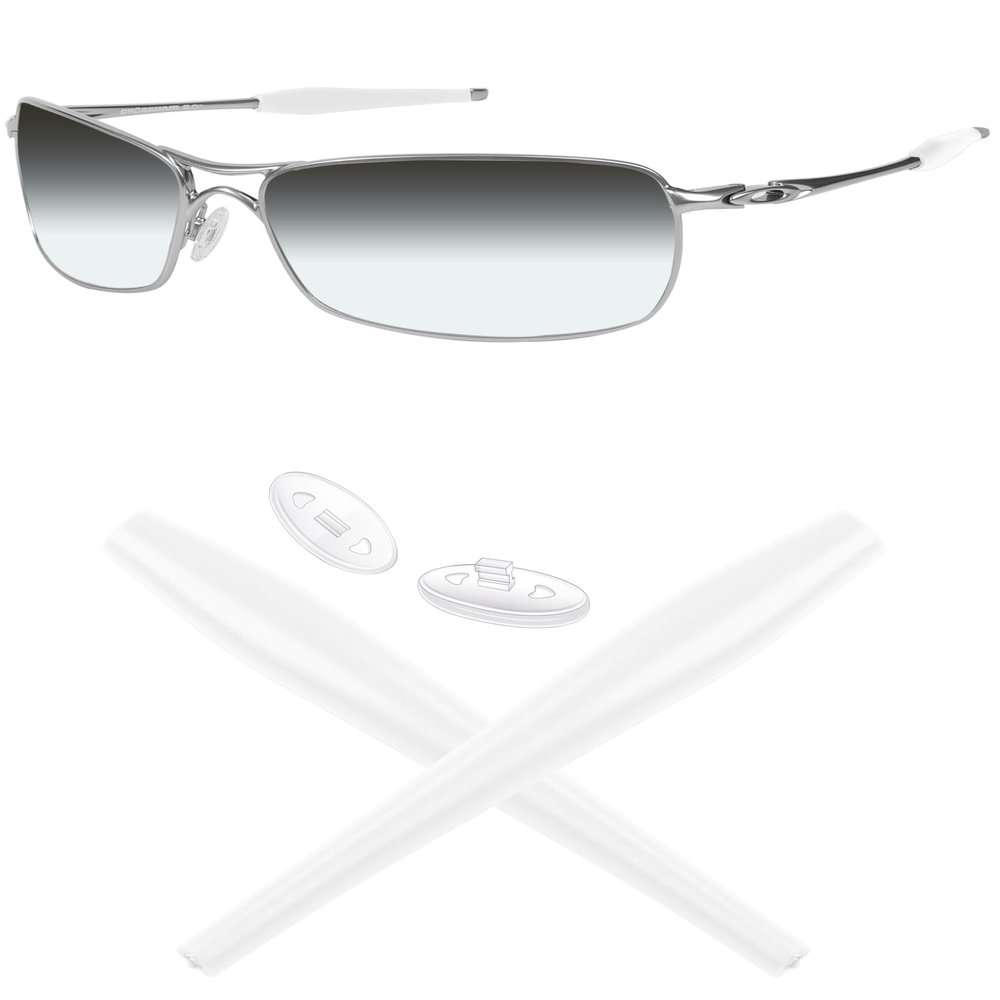Mryok Replacement Earsocks Nosepiece for Oakley Crosshair 2.0 OO4044 Sunglass - White