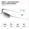 Mryok Replacement Earsocks Nosepiece for Oakley Crosshair 2.0 OO4044 Sunglass - White view 3