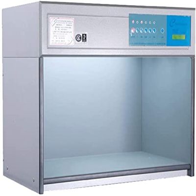 HFBTE M60 Color Matching Cabinet 6 Light Source Box D65 TL84 U30 A UV CWF Color Assessment Cabinet with 220V/110V American Style