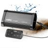 Marine Bluetooth Amplifier Waterproof Class D Amp UTV Amp 4 Channel with Controller for Boat Golf Motorcycle Hidden Installation view 1
