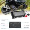 Marine Bluetooth Amplifier Waterproof Class D Amp UTV Amp 4 Channel with Controller for Boat Golf Motorcycle Hidden Installation view 3