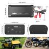 Marine Bluetooth Amplifier Waterproof Class D Amp UTV Amp 4 Channel with Controller for Boat Golf Motorcycle Hidden Installation view 4
