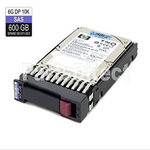 619286-003 HP 600-GB 6G 10K 2.5 DP SAS HDD (Renewed)
