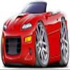 1998-2003 Camaro SS Cartoon Car 3Ft Long (36") Wall Decal Vintage 3D Car Movable Stickers Vinyl Wall Stickers for Kids Room view 2
