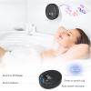 Shower Radio Speaker with Bluetooth 5.0, AGPTEK Waterproof Wireless Bathroom FM with Suction Cup 12H Long Playback Time, Lanyard, LCD Screen Display, Handsfree Calling, Storage Card Playback (Black) view 2