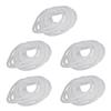 Othmro 5Pcs Spiral Cable Wrap Spiral Wire Wrap Cord for Computer Electrical Wire Organizer Sleeve(Dia 12MM-Length 5.5M White) view 1