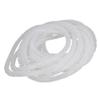 Othmro 5Pcs Spiral Cable Wrap Spiral Wire Wrap Cord for Computer Electrical Wire Organizer Sleeve(Dia 12MM-Length 5.5M White) view 3