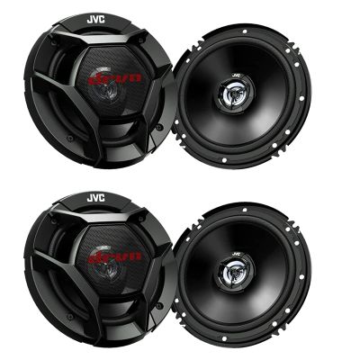 (4) JVC CS-DR621 6-1/2" 6.5" 2-Way Coaxial Car Audio Speakers / 300 Watts Max