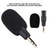 Wendry Mini Microphone,Portable Condenser Microphone High Sensitivity Low Noise Recording Microphone 3.5mm Jack for PC/Tablet/Voice Recorder//Camera etc view 4