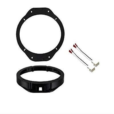 6x9 Car Speaker Install Adapter Mount Bracket Plates and Speaker Wire Connectors for Front Door Speakers: Made for Ford: 2015-2022 F-150 and 2017-2021 F-250/F-350/F-450