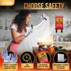 JJ CARE Fire Blanket 9 Packs with Hooks and Gloves 40" x 40" Fire Blankets Emergency view 4