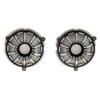 for Harley Gauge Forged Billet Speaker Grills Cover Touring FLHT FLHX Street Electra Glide FL Trike Models 2014-2019 view 1