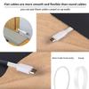 3 Pack 10FT Power Extension Cable Compatible with Wyze Cam, Eufy, Kasa, Nest, Blink - USB to Micro USB Durable Charging and Data Sync Cord for Security Camera view 4