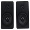 Rockville RockShelf 54B Bundle: Pair 5.25 in 360W Peak/90W RMS 4-Ohm Black Passive Home Bookshelf Speakers, Pair RHT8C 8 in Wood Desktop Studio Monitor Stands with Isolation Pads, 2-Items view 4