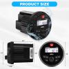 Marine Radio Marine Stereo Bluetooth Boat Stereo Gauge Style Round System Boat Radio view 4