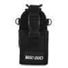 -20D Two Way Radio Holder Holster, Portable Nylon Belt Case Bag with Adjustable Shoulder Strap view 1