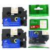 2/Pack - LM Tapes Compatible TZe-234 Gold on White p-Touch Label Tape, 12mm Laminated replacment TZe234 Tape, TZ234 0.47" Gold Ink on White Label with a Great Color/Size Guide. view 1