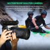 Camera Housing Bag, HD Underwater Housing Case Dry Bag Pouch for SLR DSLR Camera for Diving/Swimming/Drifting view 2