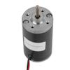 High Power Permanent Magnet DC Motor, 31ZY 6V/12V/24V 3500 to 8000rpm Permanent Magnetic DC Carbon Brush Motor High Speed CW/CCW DC Motor for DIY Generator view 3