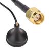 18dBi Full Band Magnet Mount Antenna 700MHz to 2700MHz 4G/3G/2G LTE w/ 16.4 ft, RG174 Cable and SMA Male Connector, 4G LTE Antenna with Magnetic Suction (5m/16.4ft) view 4