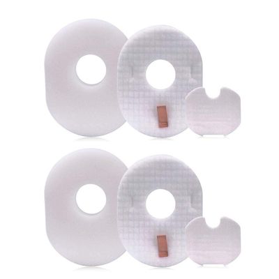Eztronics Corp Vacuum Filters Compatible with Shark Rocket Vacuum Filter Replacement, Shark Hv300 Filter, Shark HV301 Filter, Shark Hv302 Filter, Foam & Felt (2 Pack)