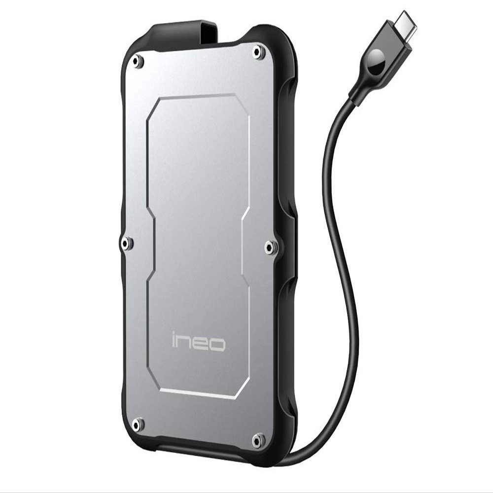 Avolusion ineo (C2580c-480G+32G) IP66 Waterproof & Military-Grade Shockproof Rugged 480GB (512GB) USB 3.1 Portable External SSD + Free 32GB USB Flash Drive [R/W up to 550MB/s]