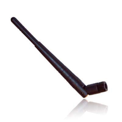 2.4/5GHz / 3 dBi @ 2.4GHz, 5dBi @ 5Ghz (RP-SMA) Rubber Duck WiFi Dualband Antenna (Bundle 10X)