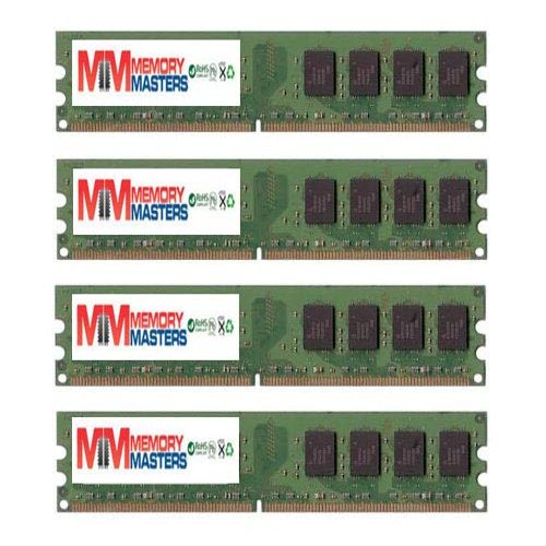 MemoryMasters 8GB (4 x 2GB) DDR2 DIMM (240 PIN) AM2 667Mhz PC2 5400 / PC2 5300 for Jetway JPA78VM5-H-LF 8 GB