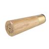 Wooden Sofa Legs Furniture Wooden Support Legs with Pure Copper Foot Wood Color Set of 4 10/12/15/18cm (12cm) view 2