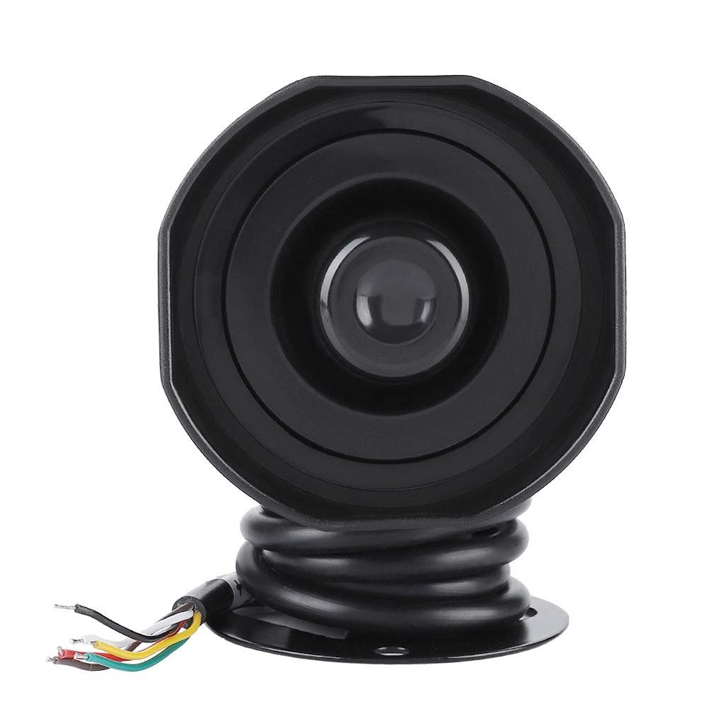 Mugast Electronic Sound Speaker Wired Alarm Siren Horn Support Loading MP3 IP65 Micro with SD Card Support Fat and FAT32 File System.