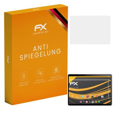 atFoliX Screen Protector compatible with Alldocube iPlay 10 Pro Screen Protection Film, anti-reflective and shock-absorbing FX Protector Film (2X)