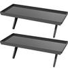 2 Pack Top Shelf TV Mounting Bracket 12 Inch Flat Panel Mount for Streaming Devices, Media Boxes, Speakers and Home Decor view 1