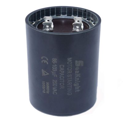 BlueNatHxRPR 86-103 MFD (uF) Motor Start Capacitor Compatible for Franklin Control Box 2801074915, CRC 2824085015 3/4 and 1 HP Well Pump and Others