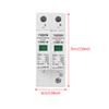PV Protector, 220V 2P 40KA House Protective Low Voltage Arrester Device Electric System and on Loading Electrical Apparatus from Thunder and Instantaneous Over Voltage view 2