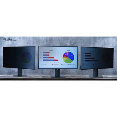 KAPSOLO 2-Way Adhesive Privacy Filter for Dell U2719D