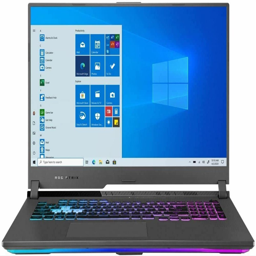 Asus ROG Strix G17 17.3" 144Hz IPS FHD Gaming Laptop | AMD Ryzen 7 4800H | NVIDIA GeForce RTX 3060 | 32GB DDR4 | 2TB SSD | RGB Backlit Keyboard | Windows 10 | Whit Gaming Mouse Bundle