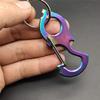 Simple Mini D-Type Hanging Buckle Outdoor Tools view 2