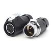 SZJELEN XHP20 Series 2Pin-12Pin Panel Mount Waterproof Aviation Conenctor IP67,AC DC Signal,Industrial Electrical Power Cable Connector Plug Socket,Fit RV Solar Port (2Pin) view 2