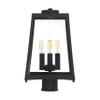 Nuvo Lighting 60-6585 Transitional Four Light Post Lantern from Halifax Collection in Bronze/Dark Finish, 9.50 inches view 1