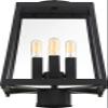 Nuvo Lighting 60-6585 Transitional Four Light Post Lantern from Halifax Collection in Bronze/Dark Finish, 9.50 inches view 2