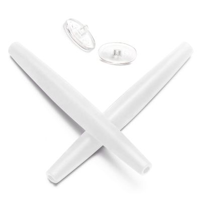 Mryok Replacement Earsocks Nosepiece for Oakley Half Wire 2.0 Sunglass - White