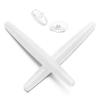 Mryok Replacement Earsocks Nosepiece for Oakley Half Wire 2.0 Sunglass - White view 1