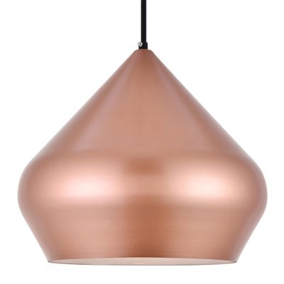 Living District Axiom 1 Light Honey Gold Pendant