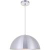 Living District Circa 1 Light Burnished Nickel Pendant view 1